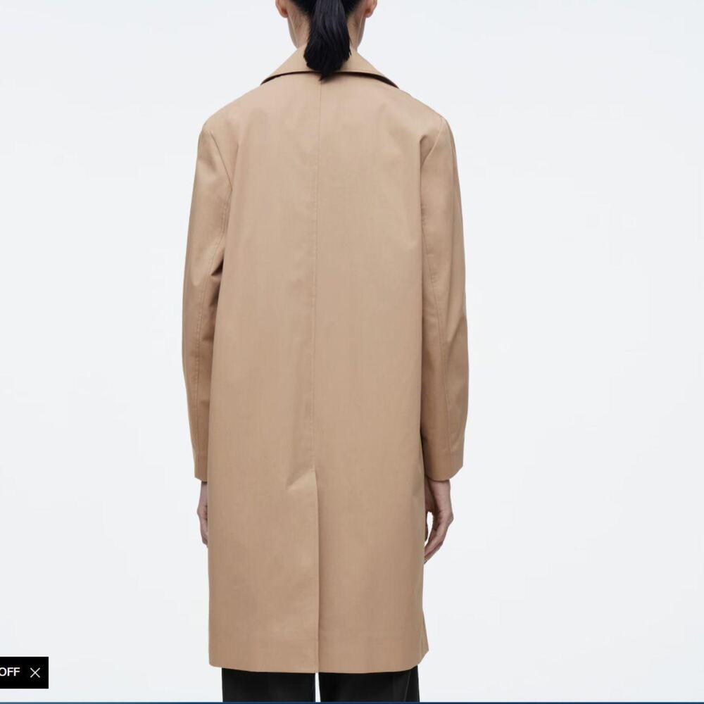 Cos cotton trench car - Picture 3 of 8